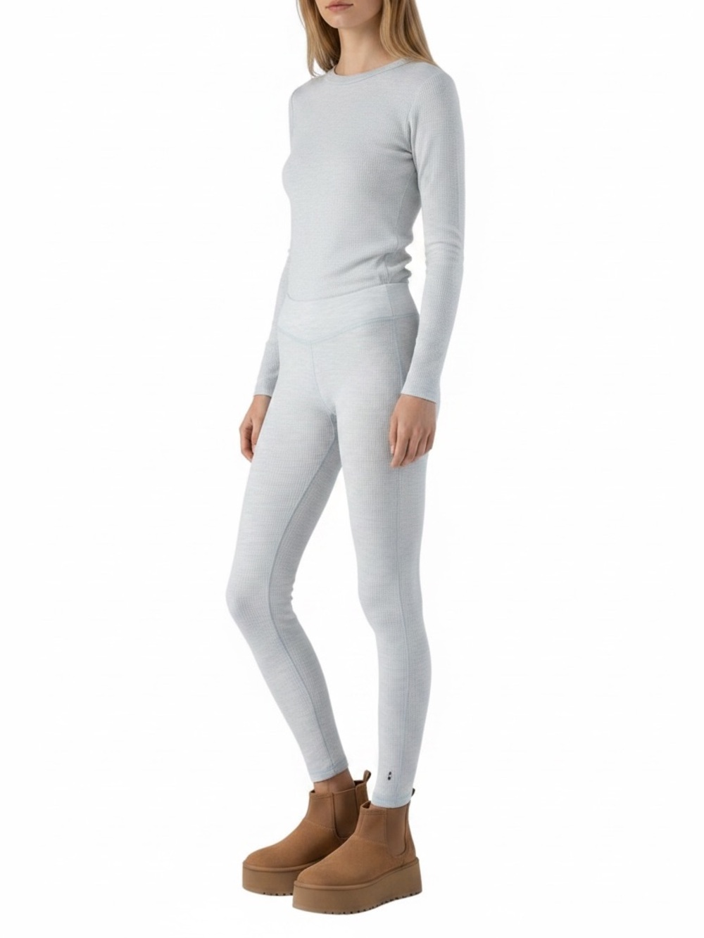 Smartwool Women's Classic Thermal Merino Wool Base Layer Legging Pant Blue Sz L